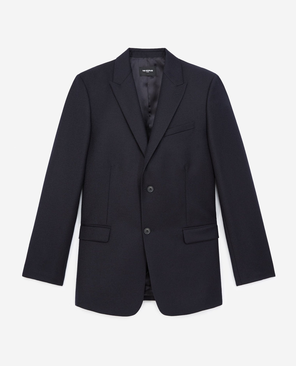 The Kooples - Veste Bleu Marine Col Classique - Homme