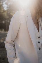 Veste Carlos - Écru - Plume Paris - The Bradery