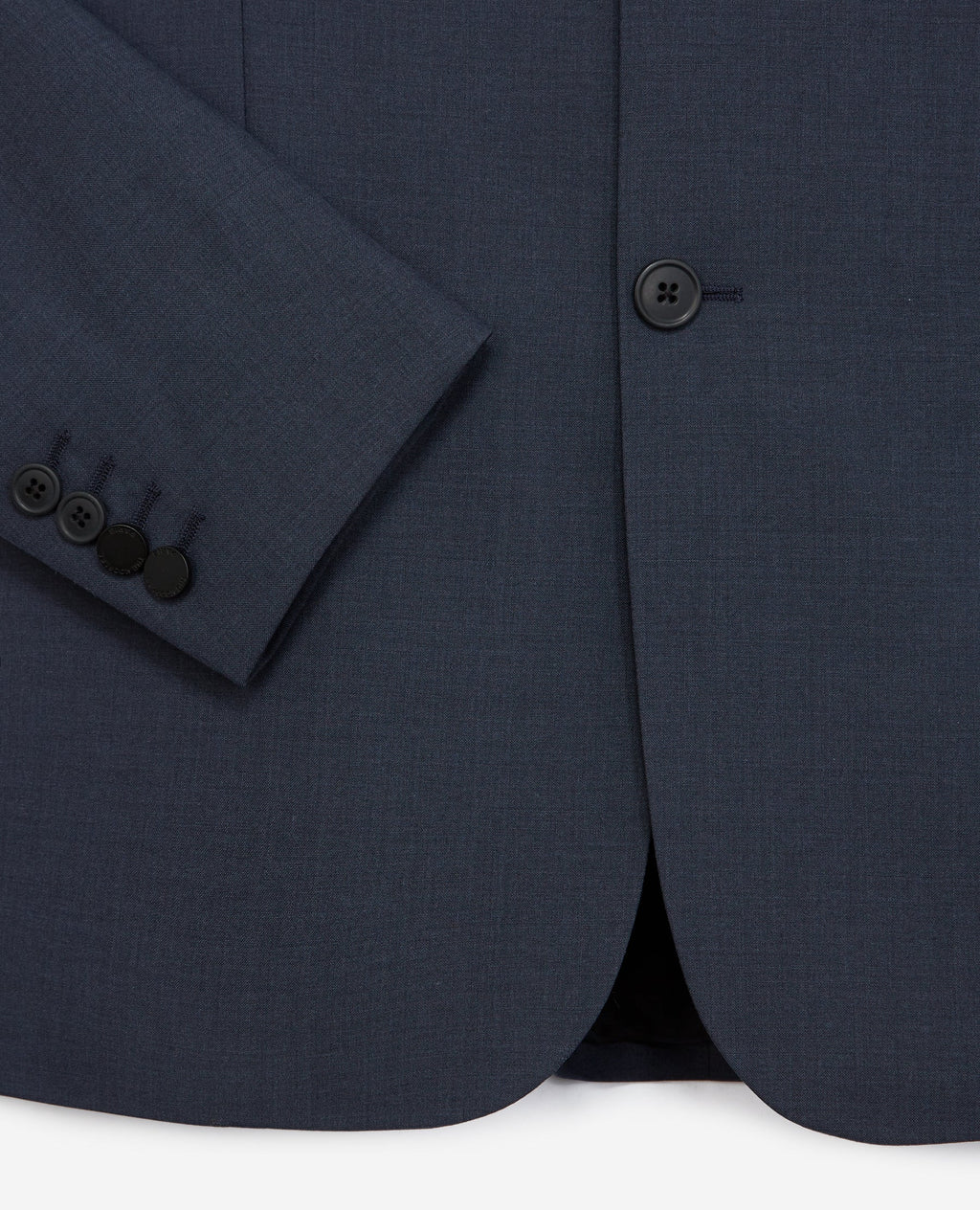 The Kooples - Veste Costume En Laine Bleu Ardoise Fit - Homme