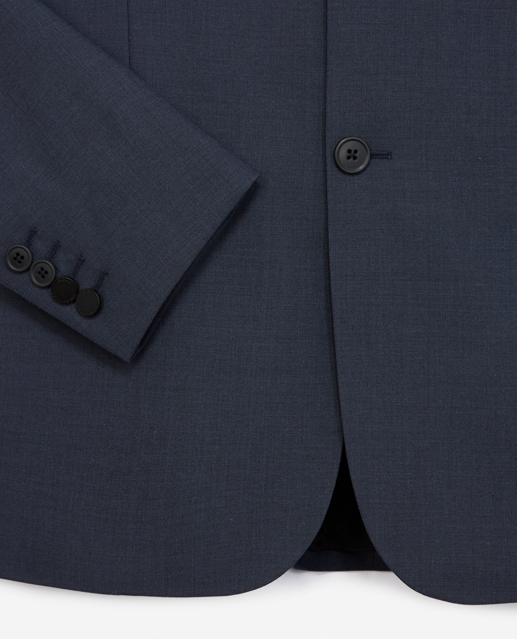 The Kooples - Veste Costume En Laine Bleu Ardoise Fit - Homme