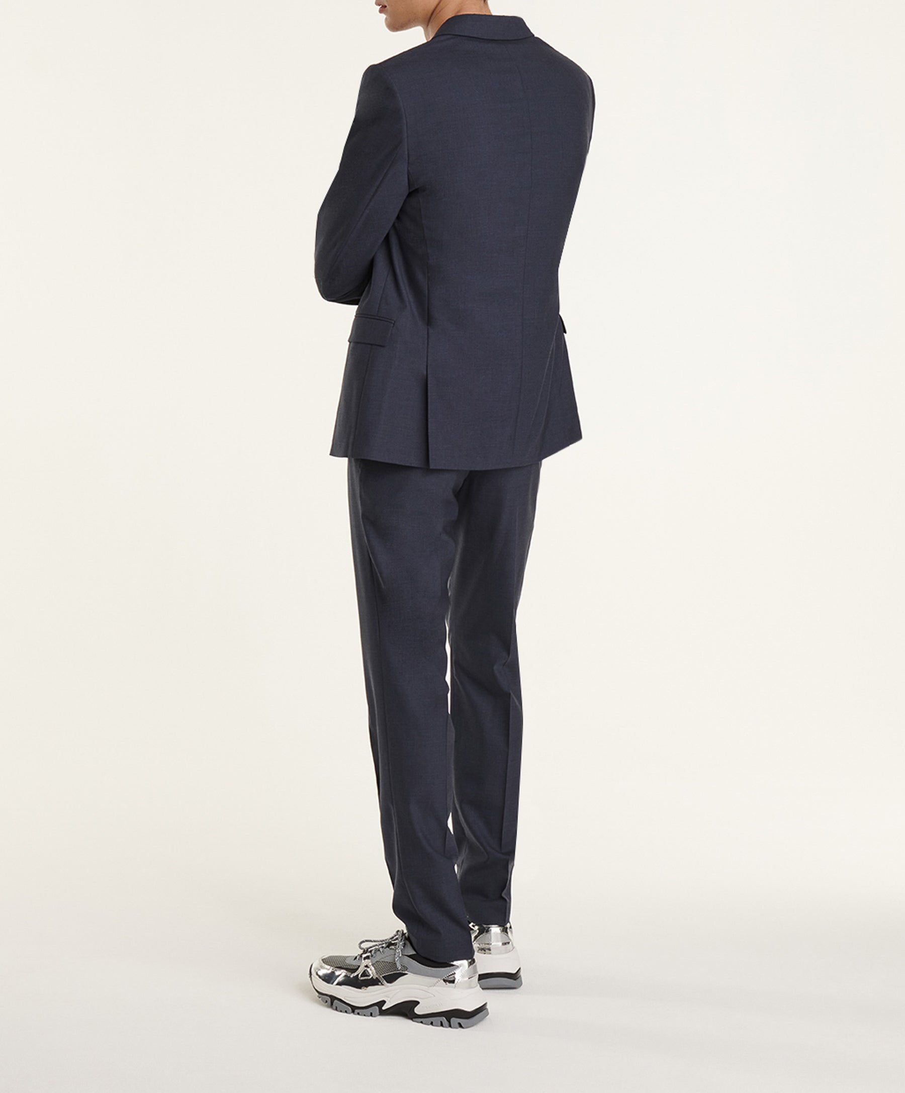The Kooples - Veste Costume En Laine Bleu Ardoise Fit - Homme