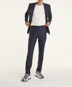 The Kooples - Veste Costume En Laine Bleu Ardoise Fit - Homme