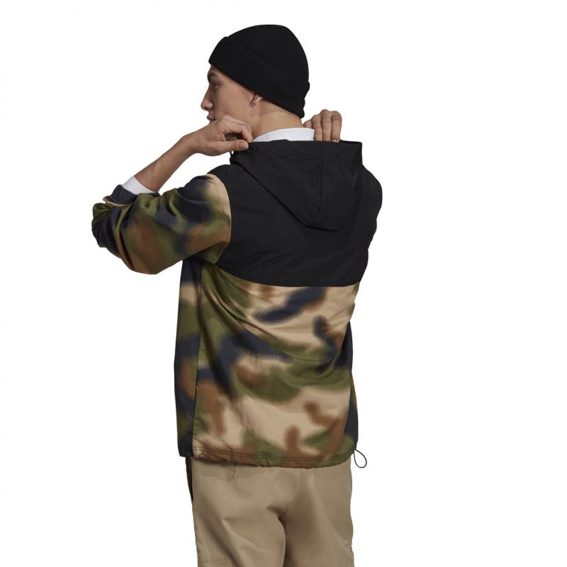 Veste Coupe-Vent Adidas Originals Camo - Noir - Adidas2 - The Bradery