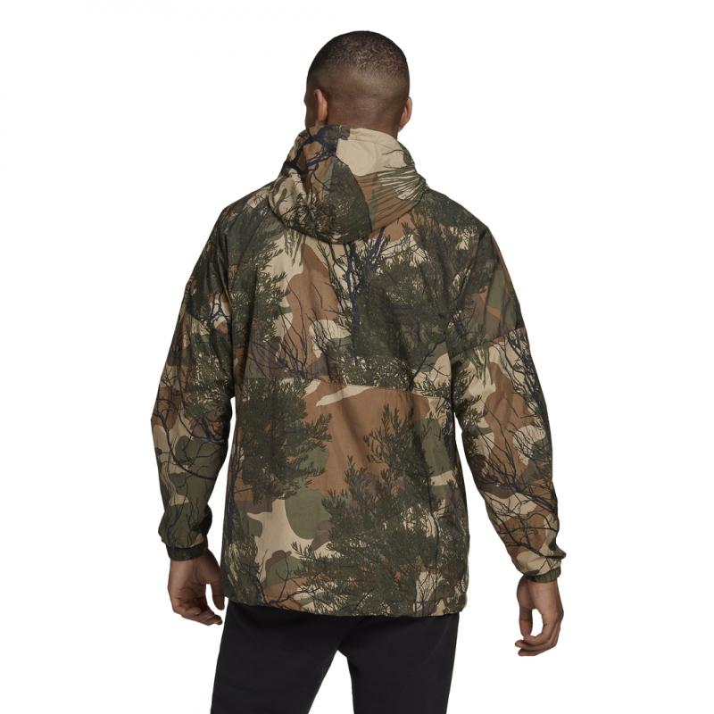 Veste Coupe-Vent Adidas Originals Regen Blocked Shell Camo - Camo - Homme - Adidas - The Bradery