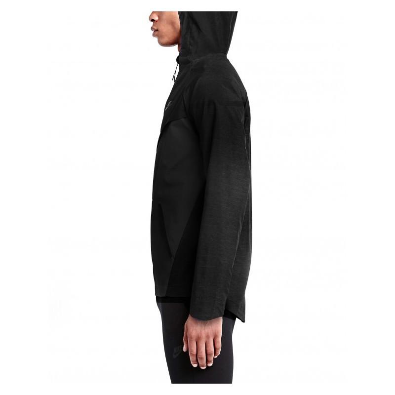 Veste Coupe-Vent Nike Tech Fleece Windrunner - 727349-010 - Noir - Homme NIKE JACKET HOMME TEXTILE Nike