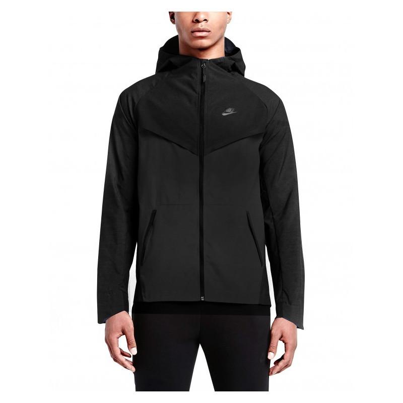 Veste Coupe-Vent Nike Tech Fleece Windrunner - 727349-010 - Noir - Homme NIKE JACKET HOMME TEXTILE Nike