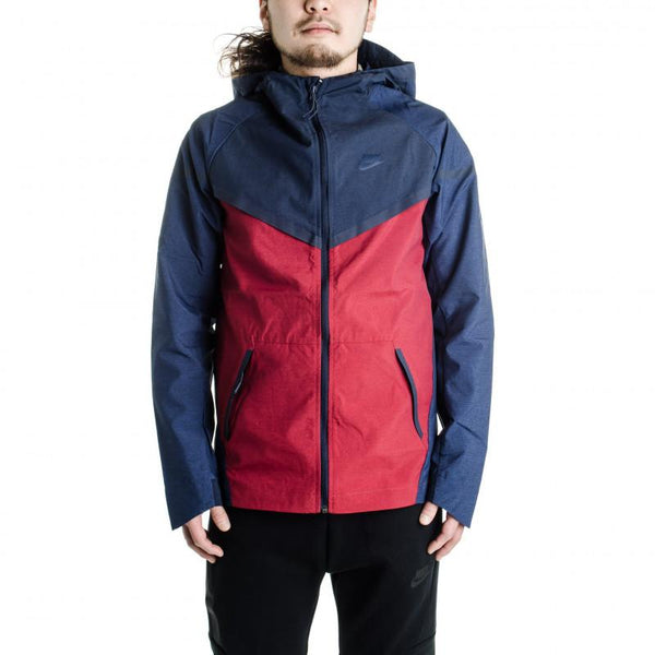 Veste Coupe-Vent Nike Tech Fleece Windrunner - 727349-673 - Rouge - Homme NIKE JACKET HOMME TEXTILE Nike