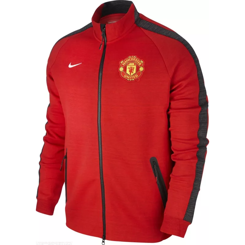 Veste De Survêtement Nike Manchester United Authentic N98 - Rouge