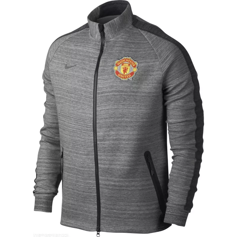 Veste De Survêtement Nike Manchester United Authentic N98 - Gris