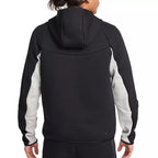 Veste De Survêtement Nike Tech Fleece Full Zip Hoodies - Noir Et Gris