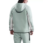 Veste De Survêtement Nike Tech Fleece Full Zip Hoodies - Verdeau / Blanc