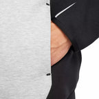 Veste De Survêtement Nike Tech Fleece Full Zip Hoodies - Noir Et Gris