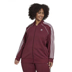 Veste De Survãªtement Adidas Originals Primeblue Sst - Bordeaux ADIDAS T SHIRT FEMME TEXTILE Adidas