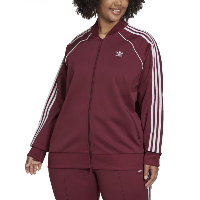 Veste De Survãªtement Adidas Originals Primeblue Sst - Bordeaux ADIDAS T SHIRT FEMME TEXTILE Adidas