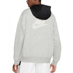 Veste De Survãªtement Nike M Nsw Hbr Hoodie Fz Flc - Gris - Homme NIKE SWEAT HOMME TEXTILE Nike