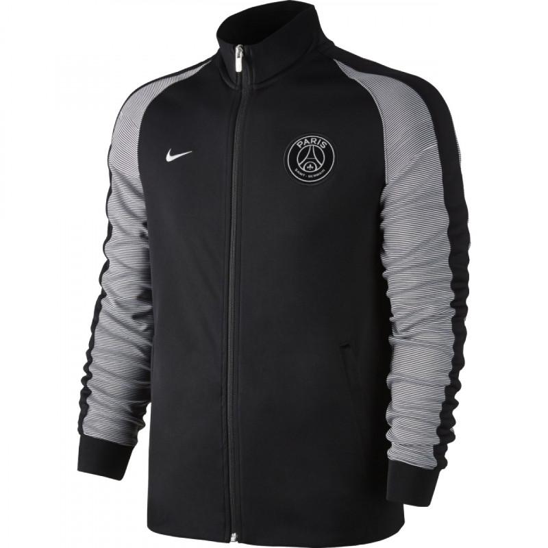 Veste De Survãªtement Nike Psg Authentic N98 - 810316-014 - Noir - Homme NIKE SWEAT HOMME TEXTILE Nike