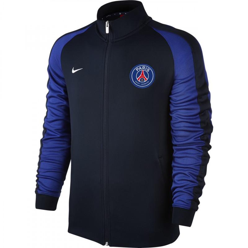 Veste De Survãªtement Nike Psg Authentic N98 - 810316-475 - Bleu - Homme NIKE SWEAT HOMME TEXTILE Nike