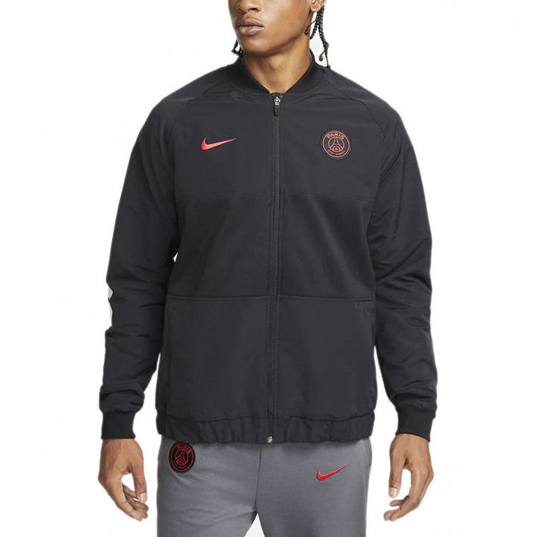 Veste De Survãªtement Nike Psg Cl - Noir NIKE JACKET HOMME TEXTILE Nike