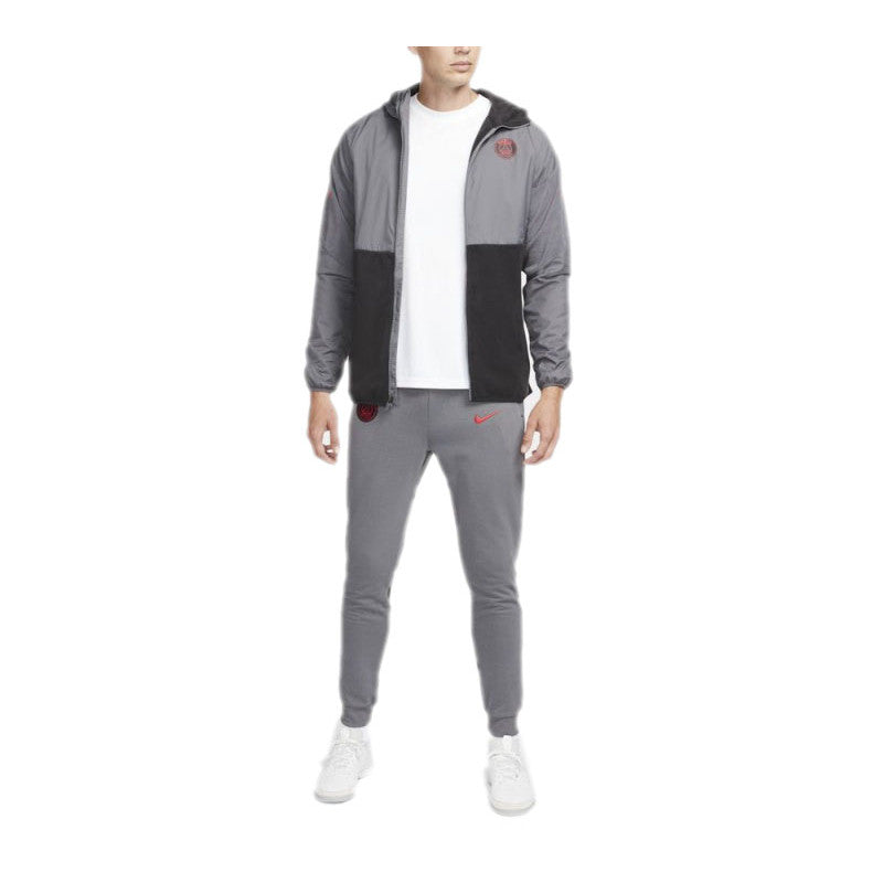Veste De Survãªtement Nike Psg - Gris NIKE JACKET HOMME TEXTILE Nike