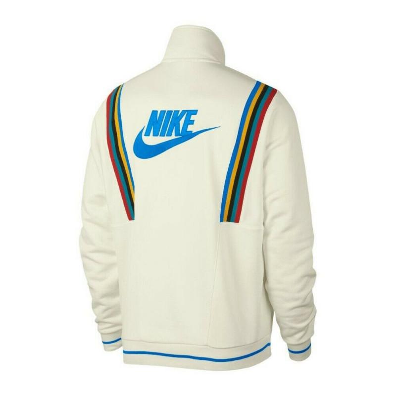 Veste De Survãªtement Nike Sportswear - Blanc - Homme NIKE JACKET HOMME TEXTILE Nike