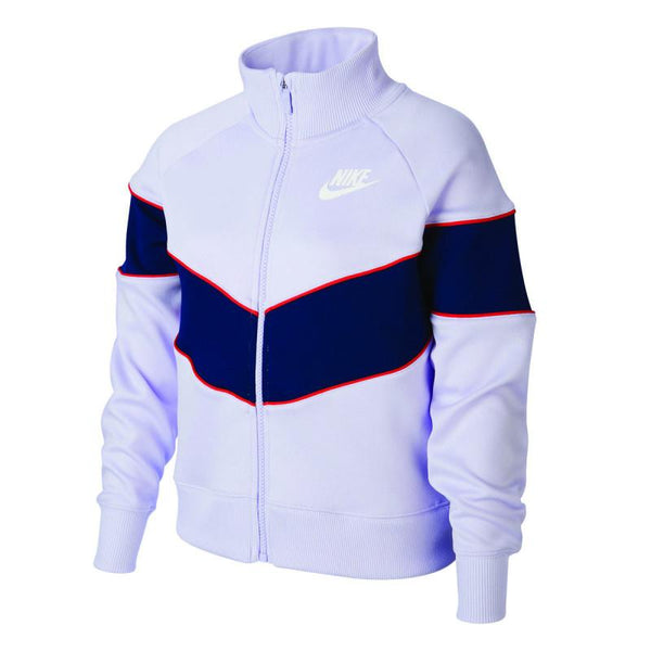 Veste De Survãªtement Nike Sportswear Heritage Junior - Violet - Junior NIKE JACKET JUNIOR TEXTILE Nike