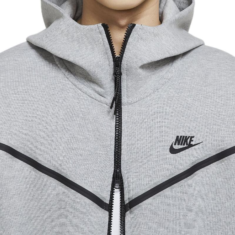 Veste De Survãªtement Nike Tech Fleece Full Zip Hoodies - Gris - Homme NIKE JACKET HOMME TEXTILE Nike