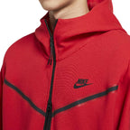 Veste De Survãªtement Nike Tech Fleece Full Zip Hoodies - Rouge - Homme NIKE JACKET HOMME TEXTILE Nike