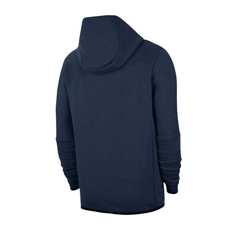 Veste De Survãªtement Nike Tech Fleece Wr Hoodie Fz - Bleu Marine - Homme NIKE JACKET HOMME TEXTILE Nike