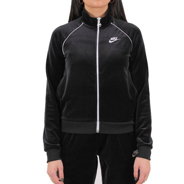 Veste De Survãªtement Nike Velour - Noir - Femme NIKE VESTE FEMME TEXTILE Nike