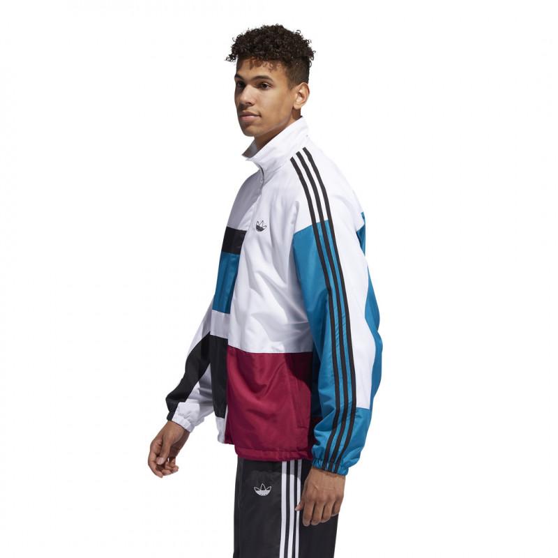 Veste De Survêtement Adidas Originals Asymm - Blanc - Homme VETEMENT Adidas