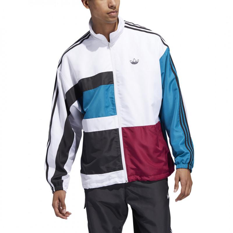 Veste De Survêtement Adidas Originals Asymm - Blanc - Homme VETEMENT Adidas