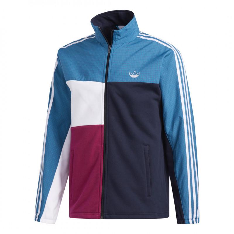 Veste De Survêtement Adidas Originals Asymm Full-Zip Bleu - Homme - Adidas - The Bradery
