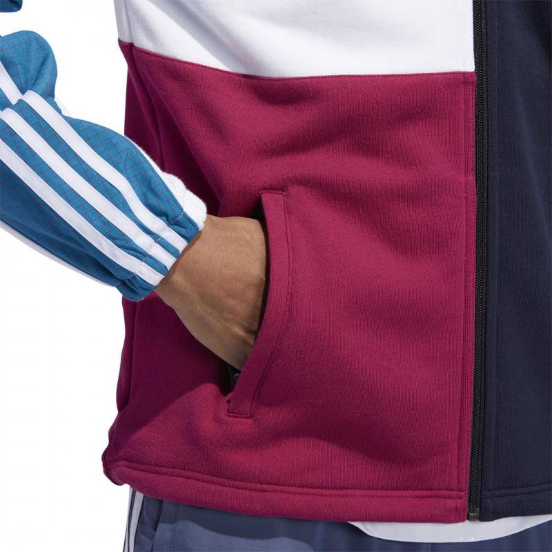 Veste De Survêtement Adidas Originals Asymm Full-Zip Bleu - Homme - Adidas - The Bradery