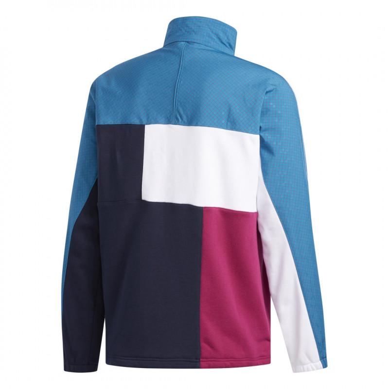 Veste De Survêtement Adidas Originals Asymm Full-Zip Bleu - Homme - Adidas - The Bradery