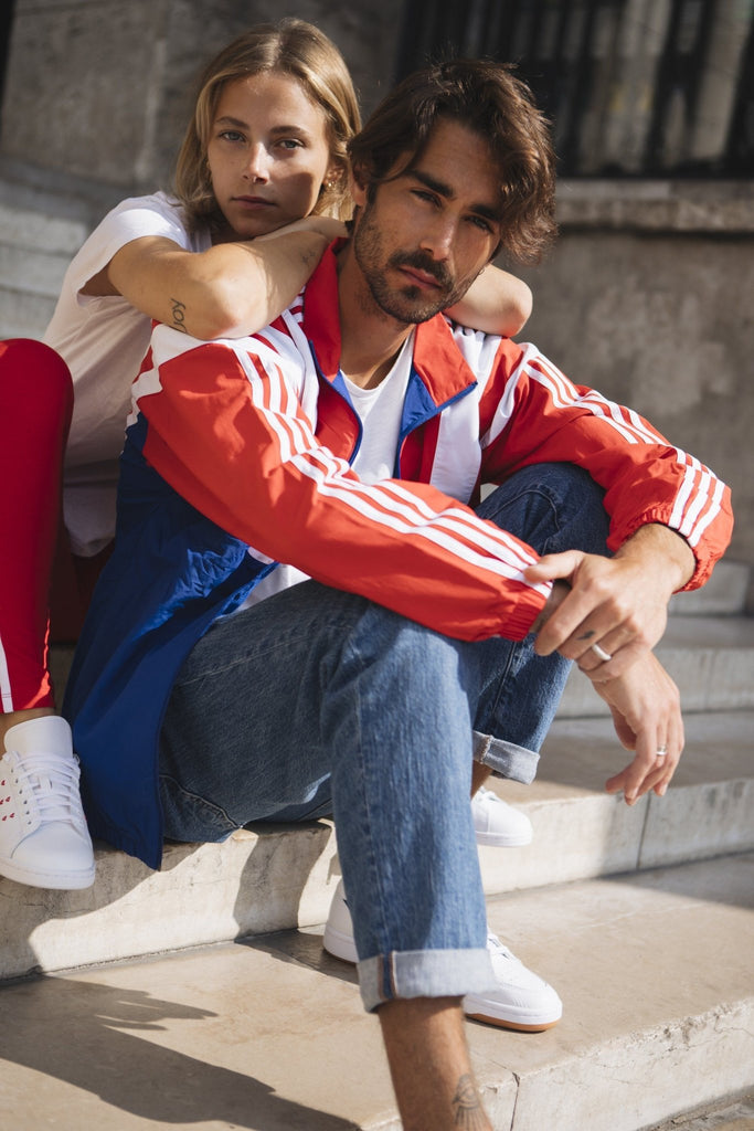 Veste De Survêtement Adidas Originals Balanta 96 Bleu - Adidas2 - The Bradery