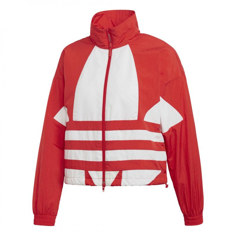 Veste De Survêtement Adidas Originals Large Logo Rouge - Adidas2 - The Bradery