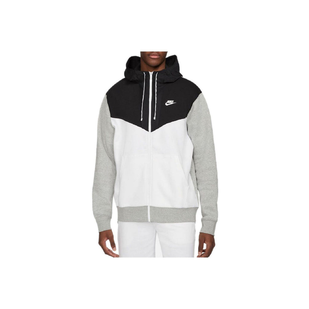 Veste De Survêtement Nike M Nsw Hbr Hoodie Fz Flc - Gris - Homme Prêt A Porter Homme Nike