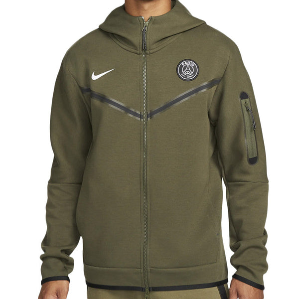 Veste De Survêtement Nike Psg Tech Fleece Windrunner - Vert - Homme