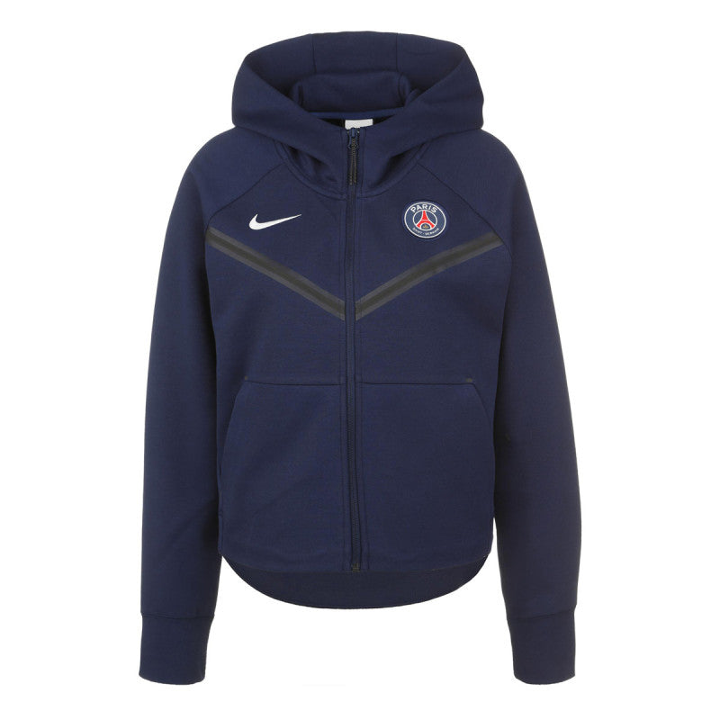 Veste De Survêtement Nike Psg Tech Fleece - Bleu - Femme