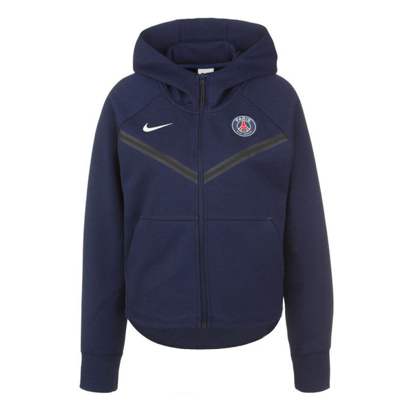 Veste De Survêtement Nike Psg Tech Fleece - Bleu - Femme