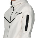 Veste De Survêtement Nike Tech Fleece Full Zip - Blanc - Homme - Nike - The Bradery