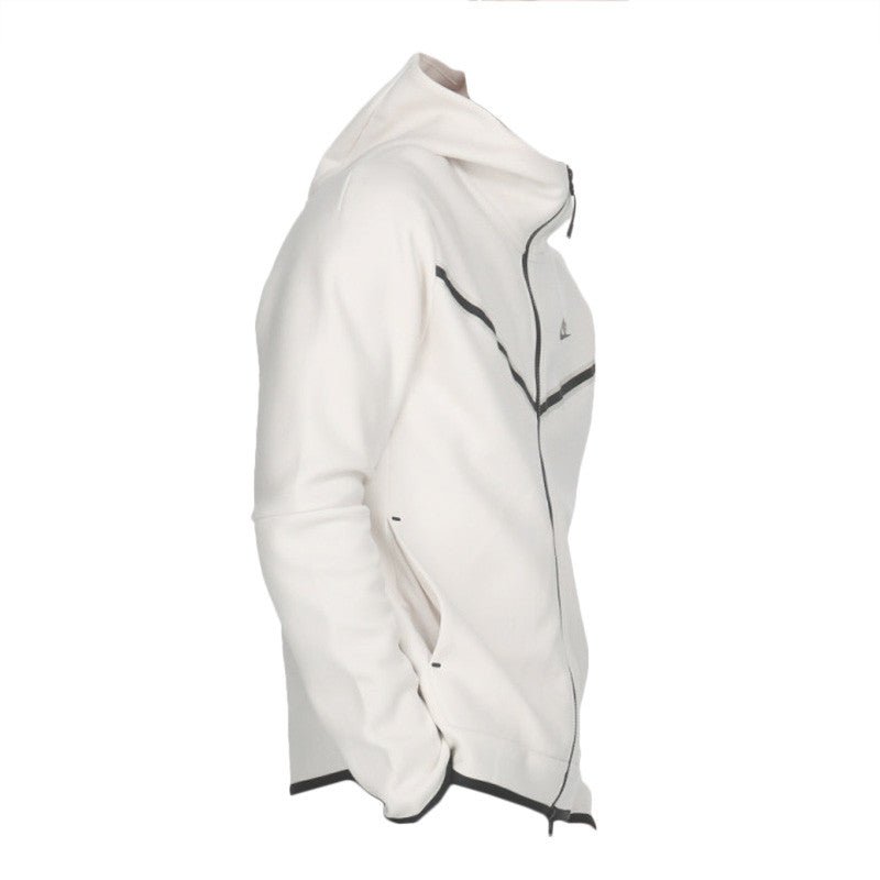 Veste De Survêtement Nike Tech Fleece Full Zip - Blanc - Homme - Nike - The Bradery