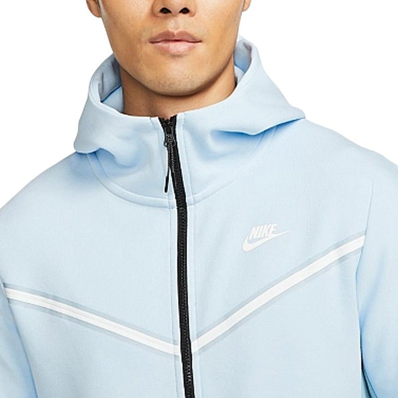 Veste De Survêtement Nike Tech Fleece Full Zip - Bleu - Homme - Nike - The Bradery