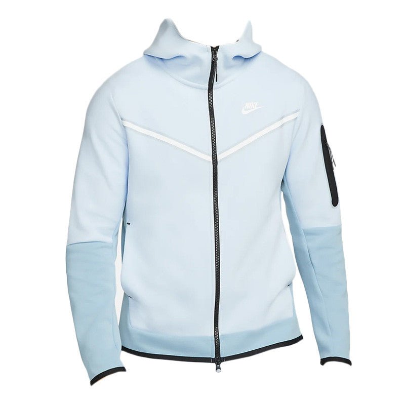 Veste De Survêtement Nike Tech Fleece Full Zip - Bleu - Homme - Nike - The Bradery