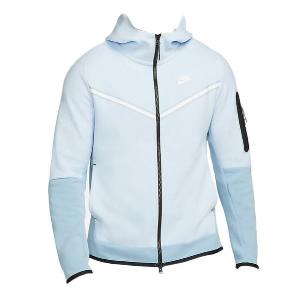 Veste De Survêtement Nike Tech Fleece Full Zip - Bleu - Homme - Nike - The Bradery