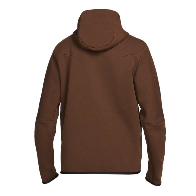 Veste De Survêtement Nike Tech Fleece Full Zip - Marron - Homme - Nike - The Bradery