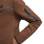 Veste De Survêtement Nike Tech Fleece Full Zip - Marron - Homme - Nike - The Bradery