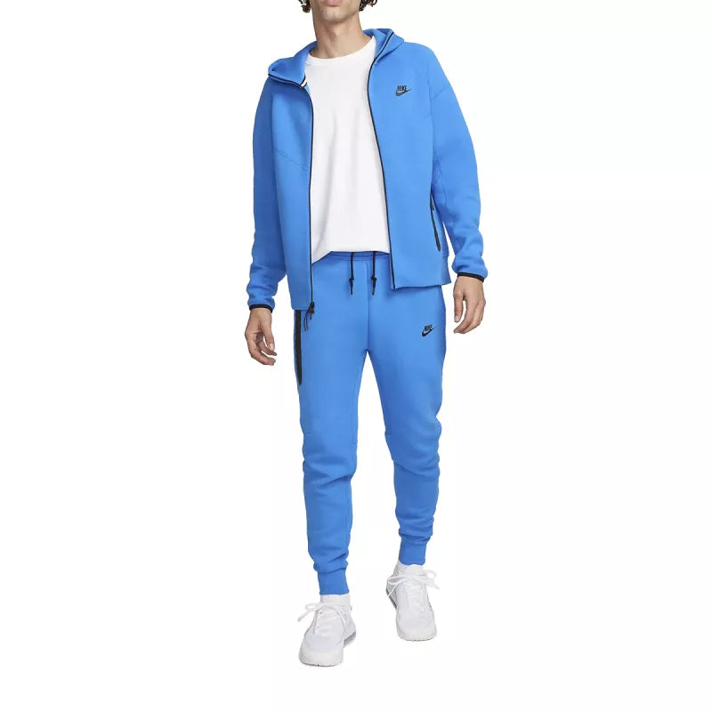 Veste De Survêtement Nike Tech Fleece Full Zip - Bleu Marine Noir. - Homme