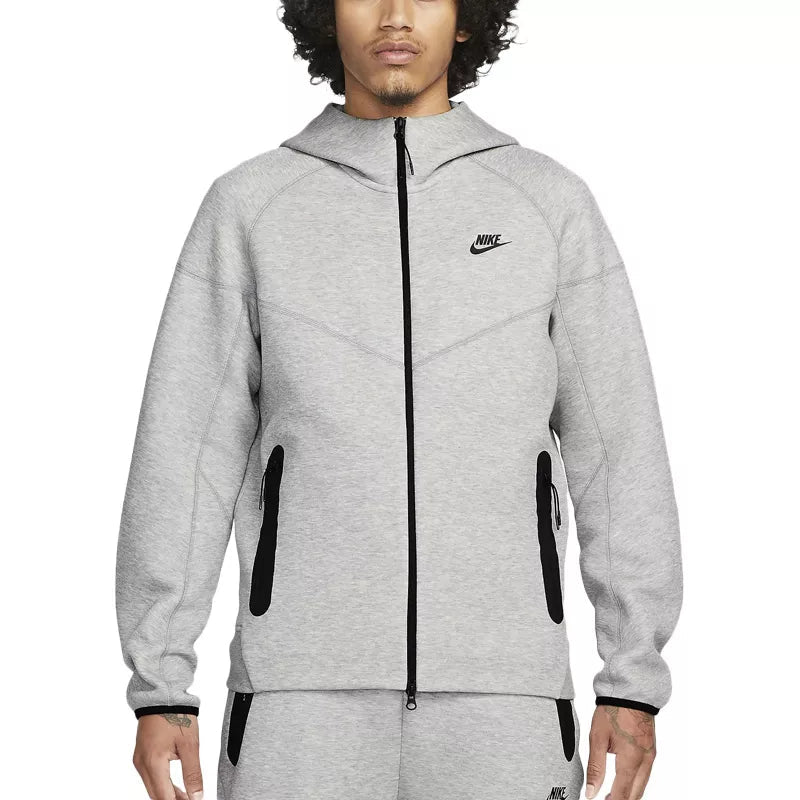 Veste De Survêtement Nike Tech Fleece Full Zip - Gris - Homme
