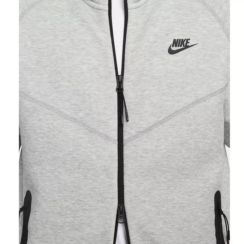 Veste De Survêtement Nike Tech Fleece Full Zip - Gris - Homme